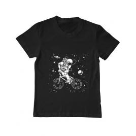 Tricou adler copil astronaut bmx negru