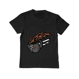Tricou adler copil coffee first negru