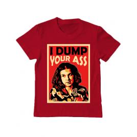 Tricou adler copil i dump your ass rosu