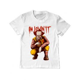 Tricou adler copil i'm lovin it alb