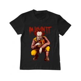 Tricou adler copil i'm lovin it negru