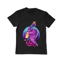 Tricou adler copil queen negru