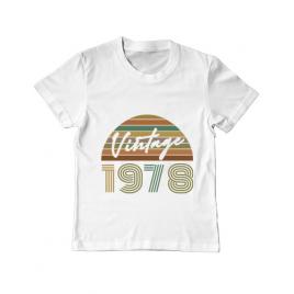 Tricou adler copil vintage 1978 alb