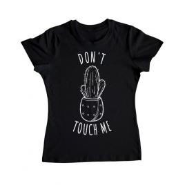 Tricou adler dama do not touch me negru