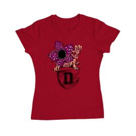 Tricou adler dama free hugs rosu