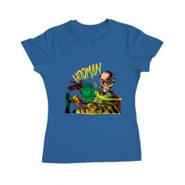 Tricou adler dama hooman albastru azuriu