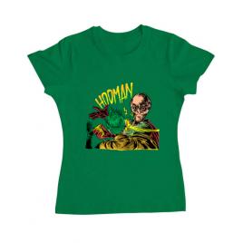 Tricou adler dama hooman verde mediu