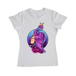 Tricou adler dama queen alb