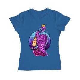Tricou adler dama queen albastru azuriu