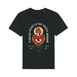 Tricou stanley stella barbat burning heart negru