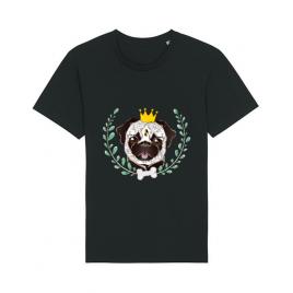 Tricou stanley stella barbat king of pug negru
