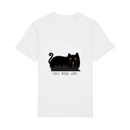 Tricou stanley stella barbat take meow home alb