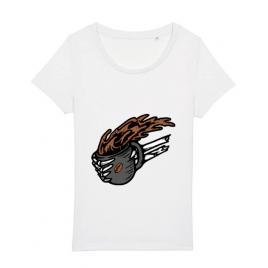 Tricou stanley stella dama coffee first alb