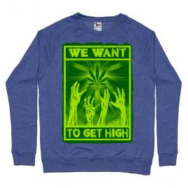 Bluza adler barbat high zombies albastru melanj
