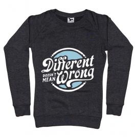 Bluza adler dama different doesnt mean wrong negru melanj