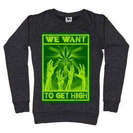 Bluza adler dama high zombies negru melanj