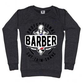 Bluza adler dama professional barber negru melanj