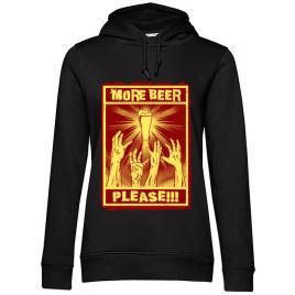 Hoodie dama cu gluga thirsty zombies negru