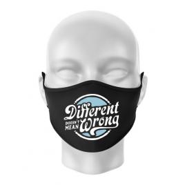 Masca personalizata reutilizabila different doesnt mean wrong negru