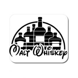 Mousepad personalizat whiskey alb