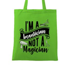 Sacosa din panza beautician verde mar