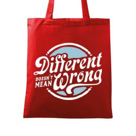 Sacosa din panza different doesnt mean wrong rosu