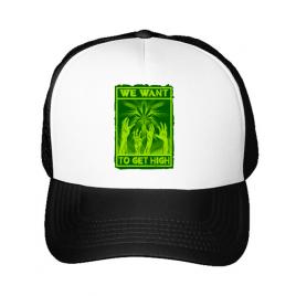 Sapca personalizata high zombies alb