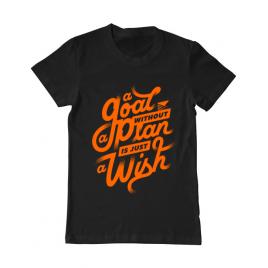 Tricou adler barbat a goal without a plan is just a wish negru