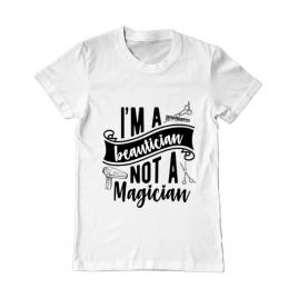 Tricou adler barbat beautician alb