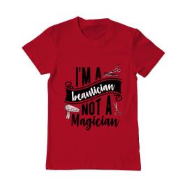 Tricou adler barbat beautician rosu
