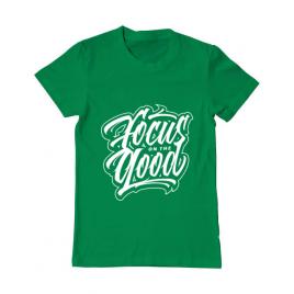 Tricou adler barbat focus on the good verde mediu