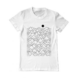 Tricou adler barbat mountains alb
