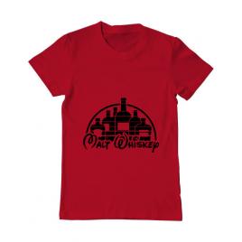 Tricou adler barbat whiskey rosu