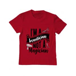 Tricou adler copil beautician rosu