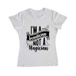 Tricou adler dama beautician alb