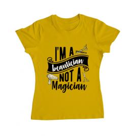 Tricou adler dama beautician galben