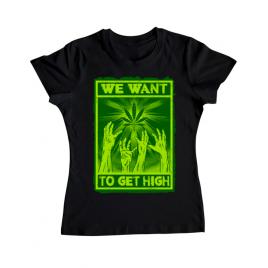 Tricou adler dama high zombies negru
