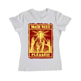 Tricou adler dama thirsty zombies alb