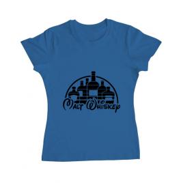 Tricou adler dama whiskey albastru azuriu