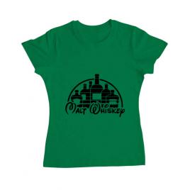 Tricou adler dama whiskey verde mediu