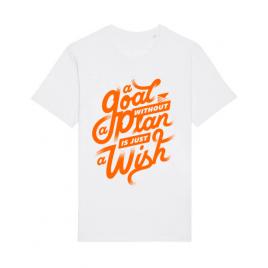 Tricou stanley stella barbat a goal without a plan is just a wish alb