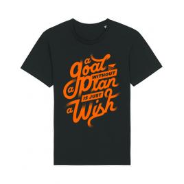 Tricou stanley stella barbat a goal without a plan is just a wish negru