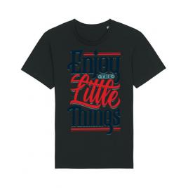 Tricou stanley stella barbat enjoy the little things negru