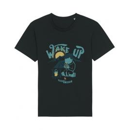 Tricou stanley stella barbat wake up and drink a coffee negru