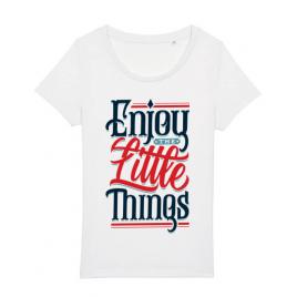 Tricou stanley stella dama enjoy the little things alb