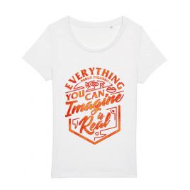 Tricou stanley stella dama everything you can imagine is real alb