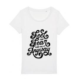 Tricou stanley stella dama feel the fear and do it anyway alb