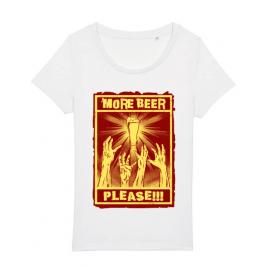Tricou stanley stella dama thirsty zombies alb