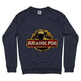 Bluza adler barbat jurassic pug denim inchis