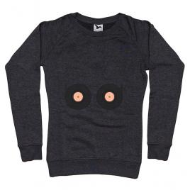 Bluza adler dama boobs rhythm negru melanj